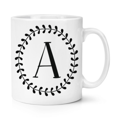Lettre O Cœur Alphabet Rétro Émail Tasse Mug - Puériculture
