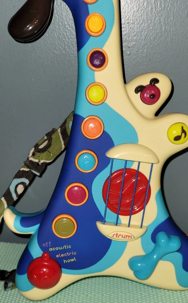 B. Woofer Hound Dog Guitar Battat Toys Strum B Dog Musical Learning Just Mybtoys