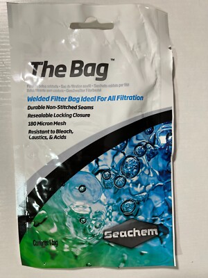 Seachem - The Bag - Welded FILTER BAG - Ideal for All Filtration - NEW