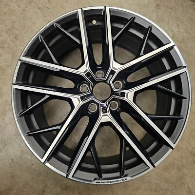 1x Genuine BMW Alloy Wheel Styling 555 8Jx19 ET54 6856093 1 Series F40 2 Series F44 (861)
