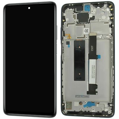 Xiaomi Mi 10T Lite Komplettes LCD Display  Atlantic Blue | Bildschirm mit Rahmen