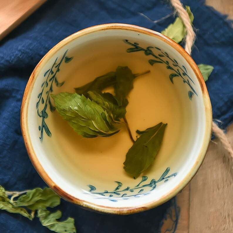 Organic Spearmint Leaf Dried Peppermint Herbal Menthae Makes A Healthy Tea