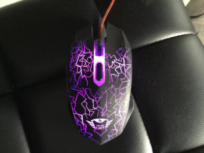 Trust Gaming Maus Gxt 105 Izza 4000 Dpi USB A kabelgebunden beidhändig PC/Laptop