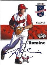 Autographed/Signed 2008 Tristar Projections-307 Andrew Romine L A Angels Tough