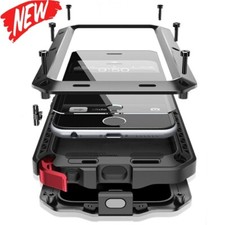 Heavy Duty Protection Armor Metal Aluminum Phone Case for iPhone 13 14 Pro Max