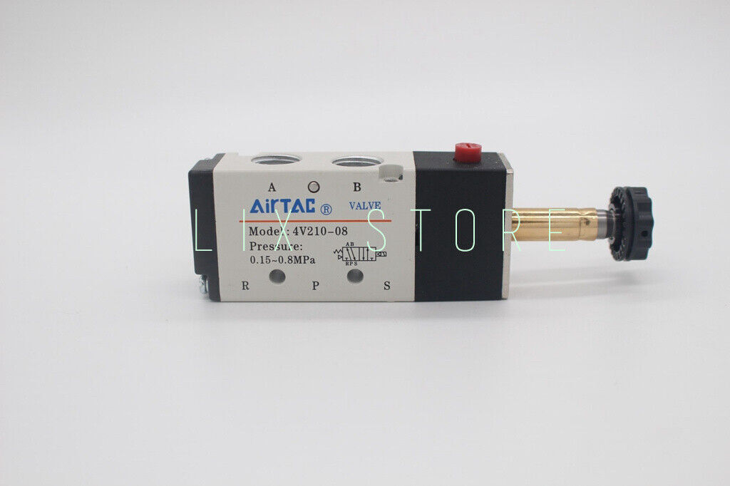 Airtac 4V110-06 4V210-08 Solenoid Valve 12V 24V 110V 220V