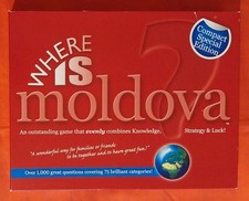 Seager Games Where Is Moldova? Board Game PLAYABLE See Description