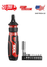 SKIL Rechargeable 4V Cordless Screwdriver with Circuit Sensor Technology. Includ
