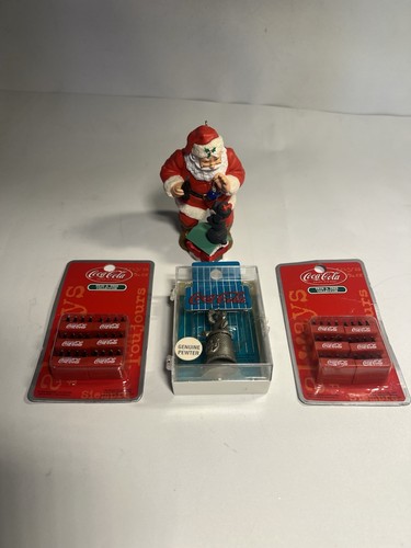 Vintage Coca Cola Collectibles 4 Piece,