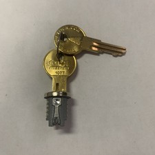 23 COMPX TIMBERLINE C100LP-107TA Lock Cylinder 1/2 in Keyed Alike 107TA Nickel