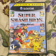 Nintendo Super Smash Bros. Melee Player’s Choice w/ Manual Multiplayer T (2001)