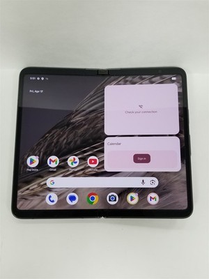 Google Pixel Fold 256GB Black G9FPL (AT&T) SEMI WORKING JMM545