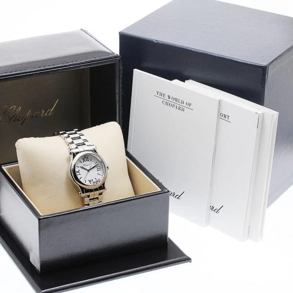 Chopard — Chopard Happy Sport 8590 30mm SS White Dial Quartz Watch #C4778