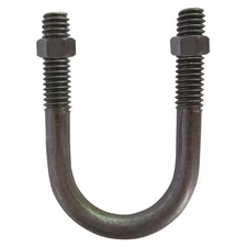 GRAINGER APPROVED U17567.025.0025 Stndrd U-BltInsid 304 SS,H,1 1/4 in,PK10 5YU69