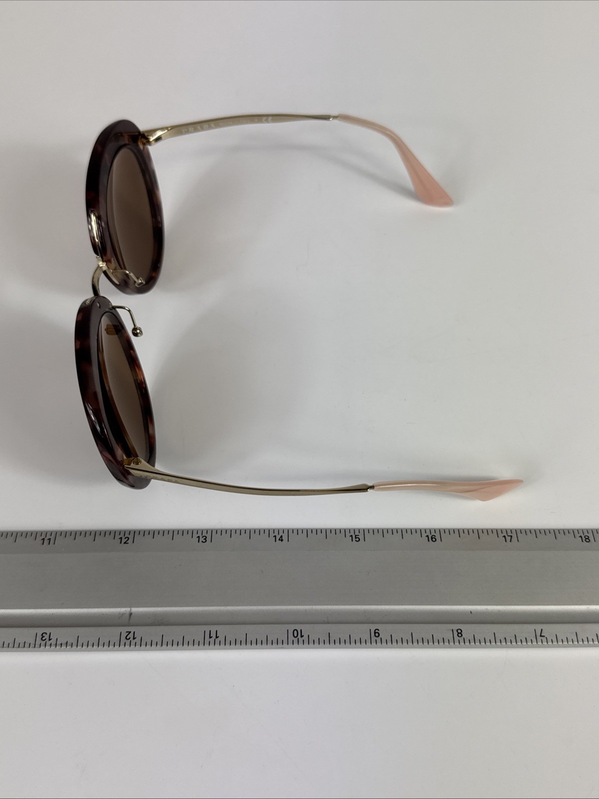 *Frames Only* AS-IS* Prada BrownPeach Gradient SP… - image 8