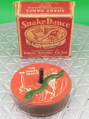 Patent Novelty Co. Snake Dance The Mystical, Magical Motion with Original Box 