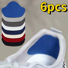 6PCS Shoe Heel Repair Patches Suede Anti-Wear Self-Adhesive Insoles Inserts