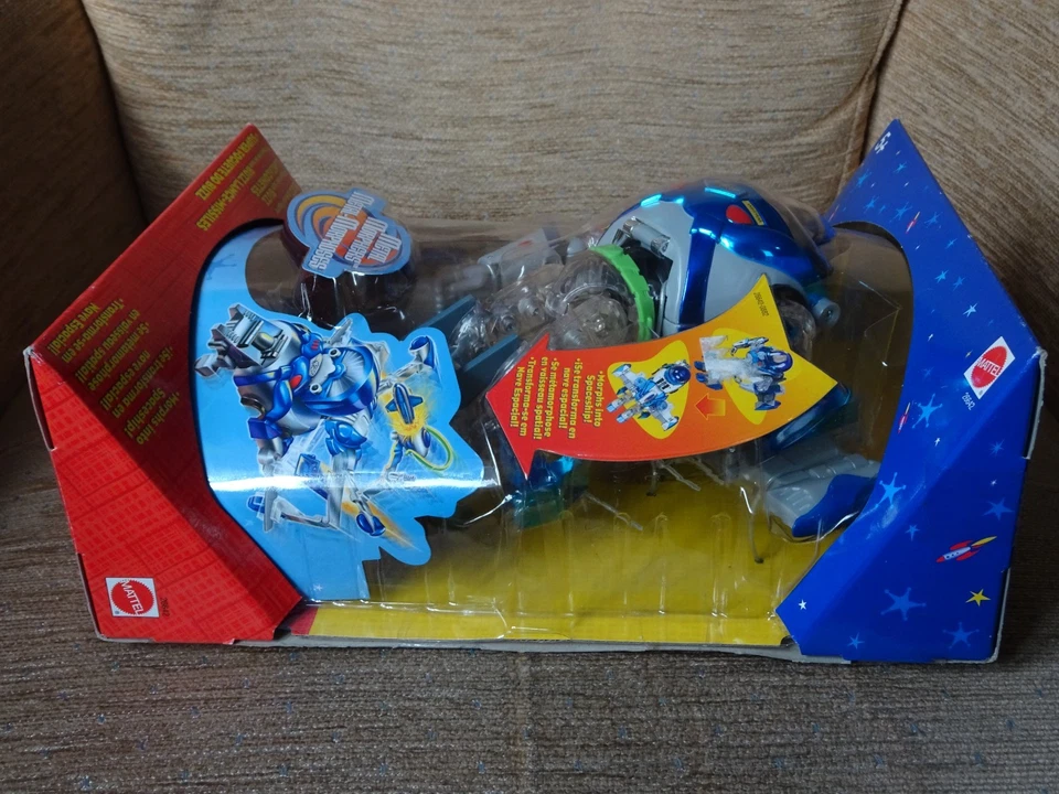 Mattel Toy Story 2 Metal Morphers Rocket Blasting Buzz Lightyear 8" sealed 2000 - Image 3 of 4