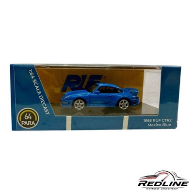   Para 64 Paragon Models Porsche 911 RUF CTR2 Mexico Blue 1:64 H3  