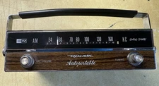 Realistic Autoportable AM KC Solid State Vintage Radio TESTED/WORKS