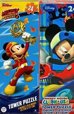 Disney Mickey - 24 Piece Tower Jigsaw Puzzle Set of 2 v5