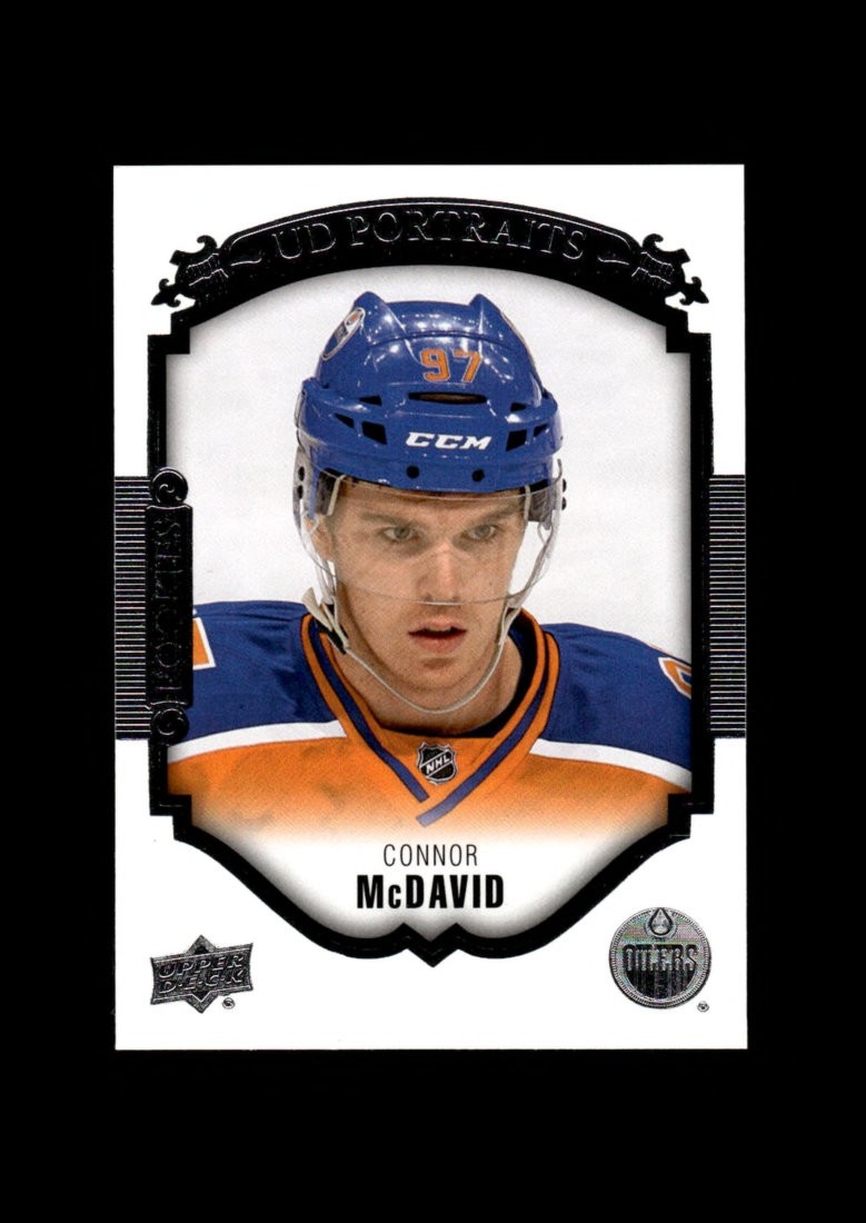 2015-16 UD Series 2: #P-100 Connor McDavid Portrait RC NM-MT OR BETTER