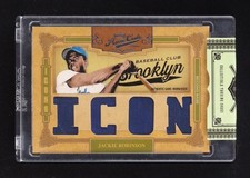 25/25 Jackie Robinson 2008 Playoff Prime Cuts Quad Game Used Patch Dodgers RARE