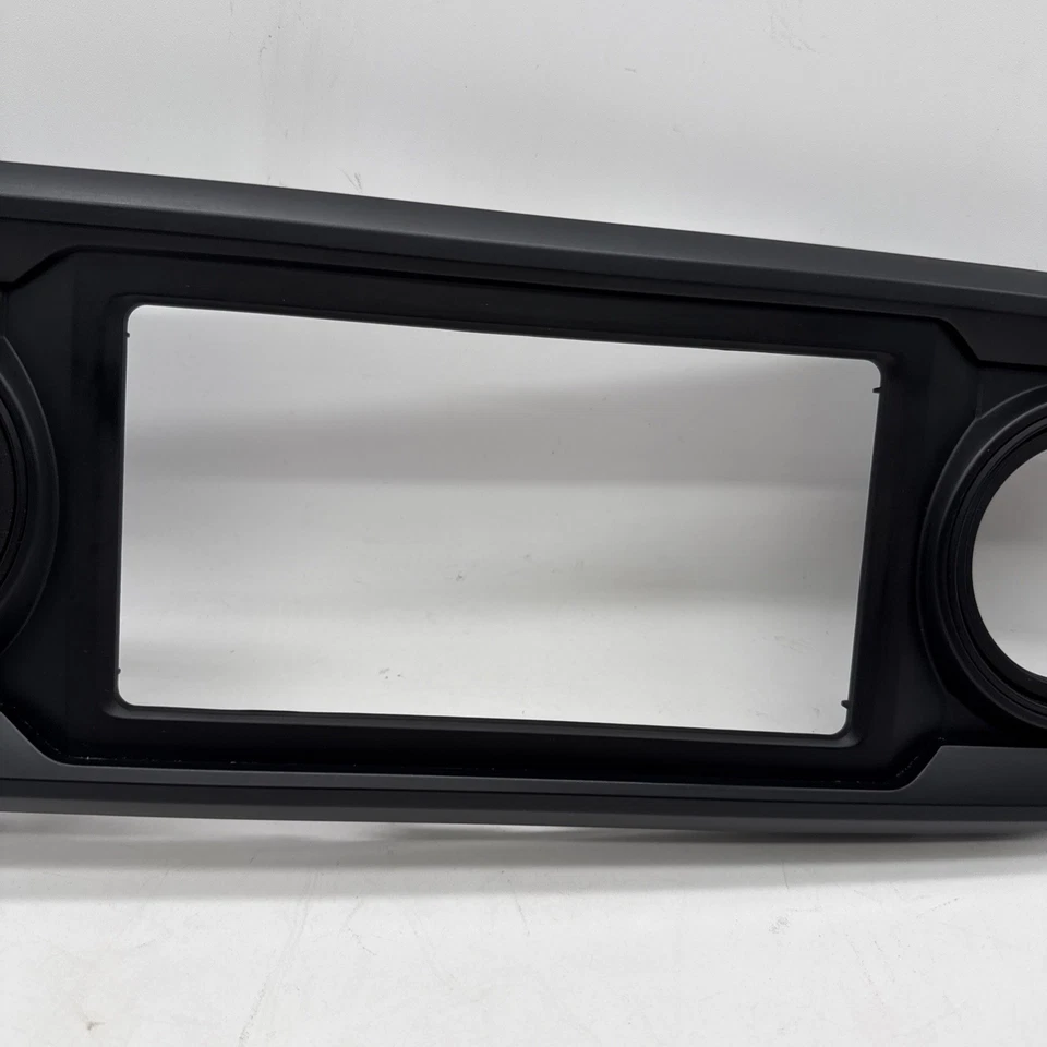Borde de bisel de tablero de radio OEM Toyota Tacoma 16-23 55405-4110 55405-04120 55412-04110 Foto 4 de 4