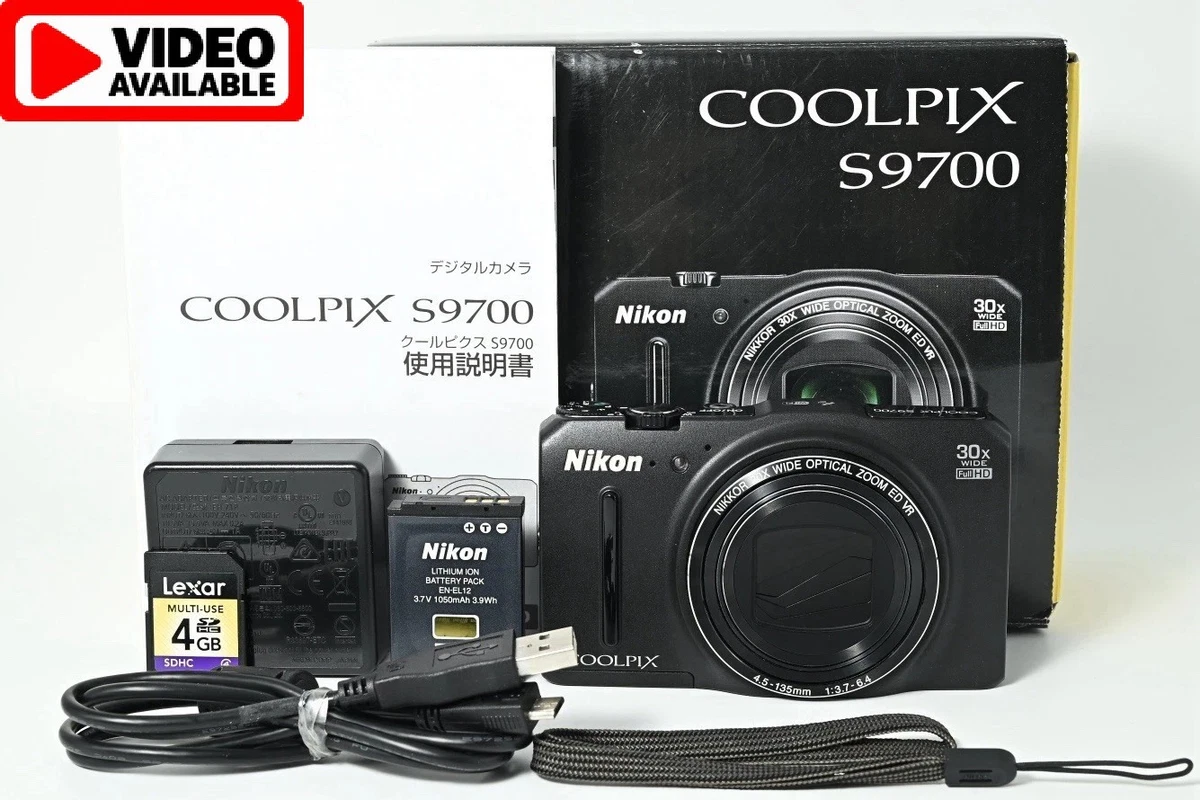25+ Nikon COOLPIX S9700 Digital Cameras for sale | Updated Oct 2026