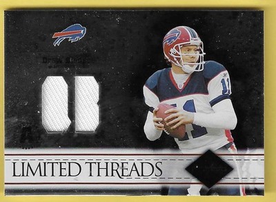 2004 Limited Threads Drew Bledsoe Bills GU Jersey 35/50