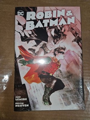 ROBIN & BATMAN Hardcover DC Comics Jeff Lemire Dustin Nguyen