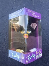 Vintage 1998 Furby Model 70-800 Gold Stripes Tiger Electronics New In Box Sealed