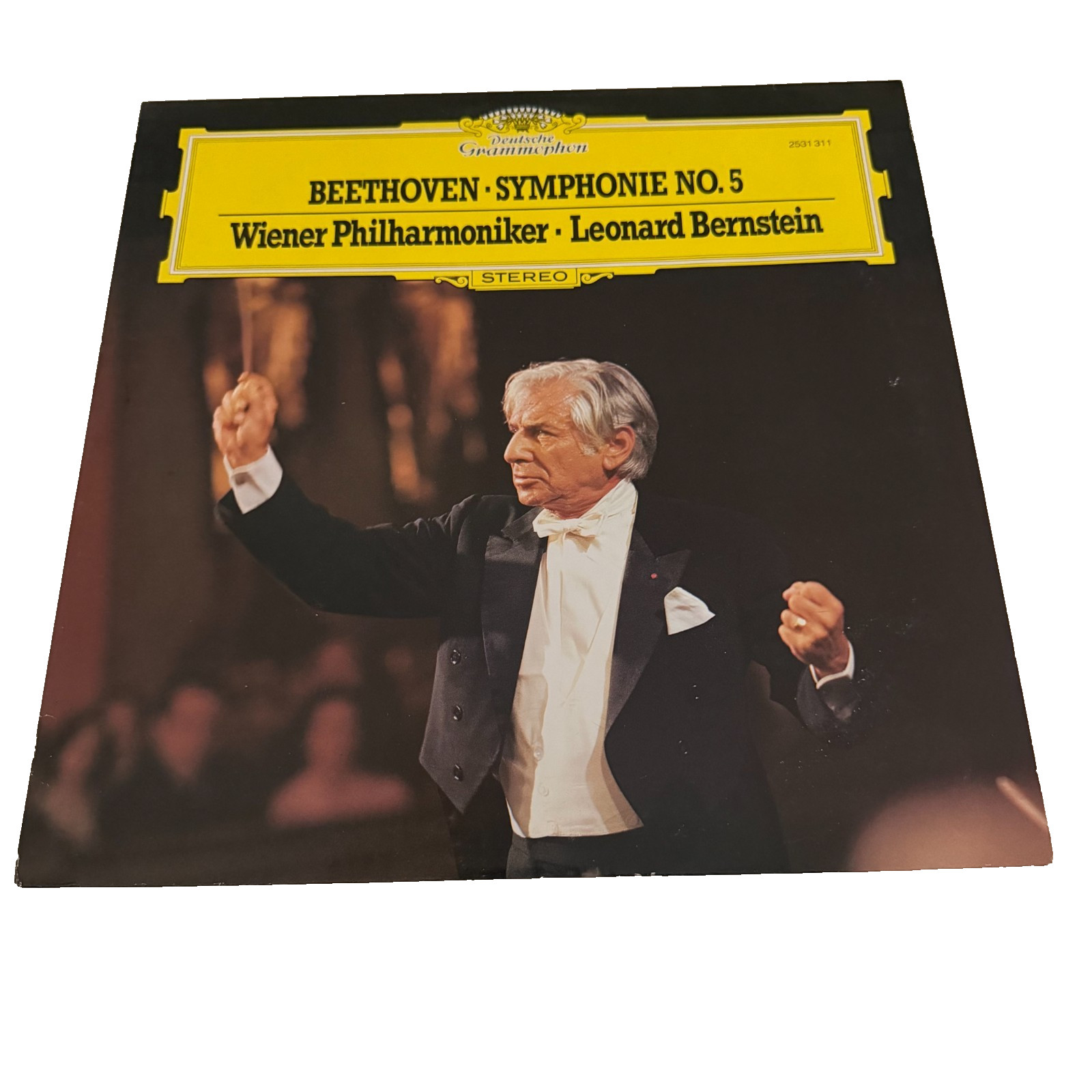 Beethoven Symphonie No.5  Vinyl LP DG 2531-311 Leonard Bernstein