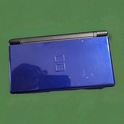 Nintendo ds lite black/ cobalt blue