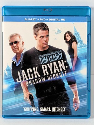 Jack Ryan: Shadow Recruit (2014) Widescreen Blu-Ray Chris Pine Free Shipping