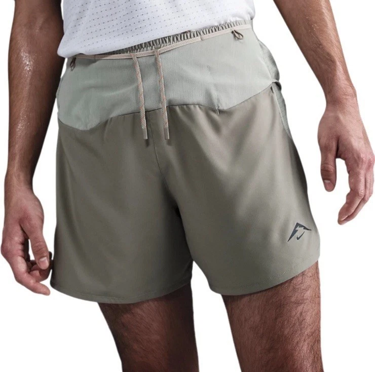 NIKE TRAIL SECOND SUNRISE 5" DRI-FIT ADV RUNNING SHORTS LT ARMY HJ3572-320 LARGE