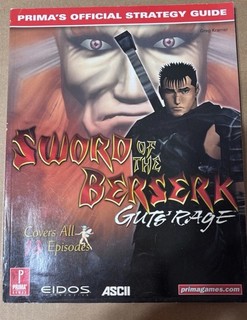 Prima Games Sword of The Berserk Guts Rage Official Strategy Game Guide