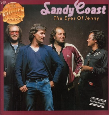 Sandy Coast Eyes of Jenny LP vinyl Netherlands Hep 1983 - has small tear on back