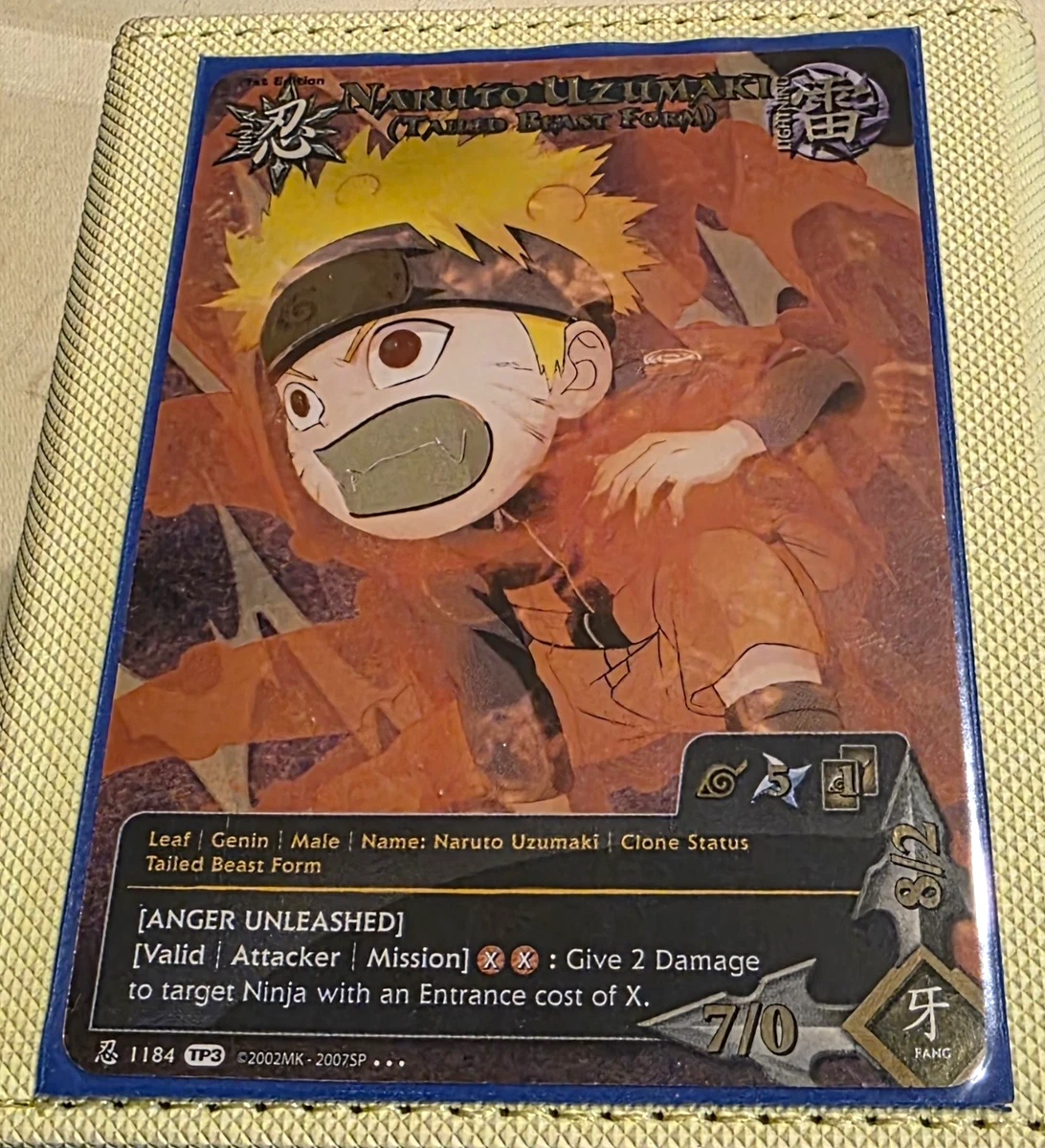 Lightly Played (Excellent) Naruto CCG Individual Collectible Card