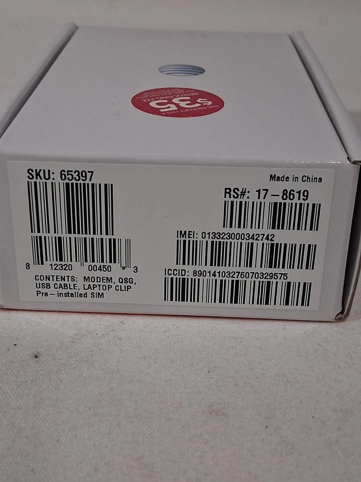 Netgear AirCard 340U AT&T Beam 4G LTE USB Mobile Broadband Modem - FREE S&H - Image 3 of 4