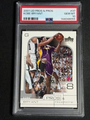 Kobe Bryant #37 2001 Upper Deck Pros & Prospects card
