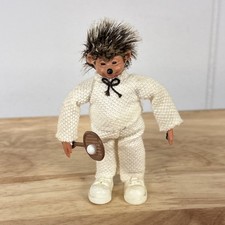 VINTAGE Original PETER STEIFF Hedgehog Mecki Doll Made In Austria 1950 s 1960 s