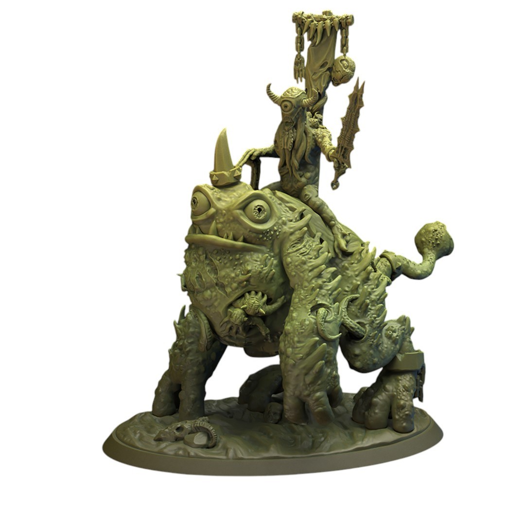Démons de la peste Immaterium God figurine Lord de la décadence en résine 28mm
