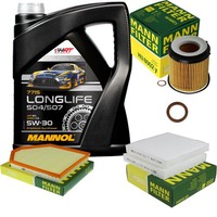 Inspektionspaket 5L Mannol Longlife 5W-30 FüR BMW F25 Xdrive20I Sdrive20I