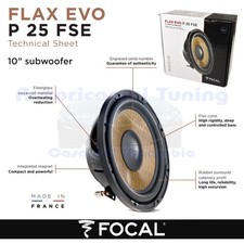 FOCAL P25FSE Flax EVO Caisson De Basse 10"/25 Cm 560 Watt - 280 Wrms 4 Ohm