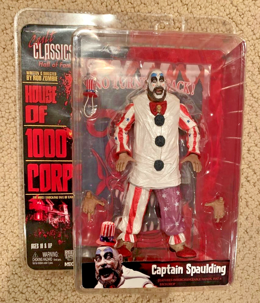 NECA Cult Classics Hall of Fame Series 3 Captain Spaulding Figure