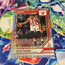 Panini Donruss EuroLeague 2024-25 Isaiah Canaan #10 Crvena Zvezda Parallel