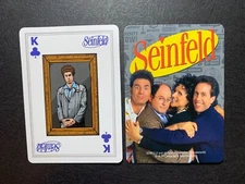swap playing card   SEINFELD   KRAMERS PICTURE    King of Clubs