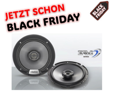Clarion SRG1723R Auto-Lautsprecher PKW 16,5cm Coax 280 WATT Paar | Neu UVP 59  