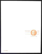 1981 US Sc. #UY33 mint (13) cent postal reply card, unfolded, very good shape